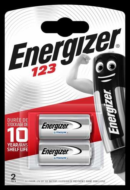 Батарейка литиевая Energizer CR123.