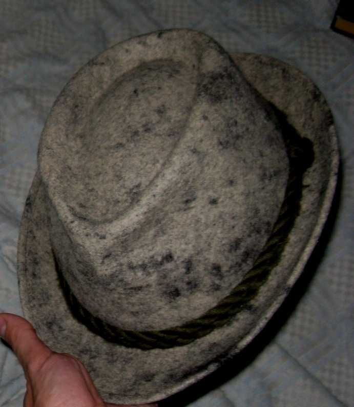 Шляпа мужская охотничья фетр 58 р Германия