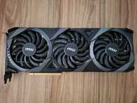 NVIDIA GeForce RTX3060 MSI Ventus 3x 12GB OC LHR Gwarancja 10.01.2025