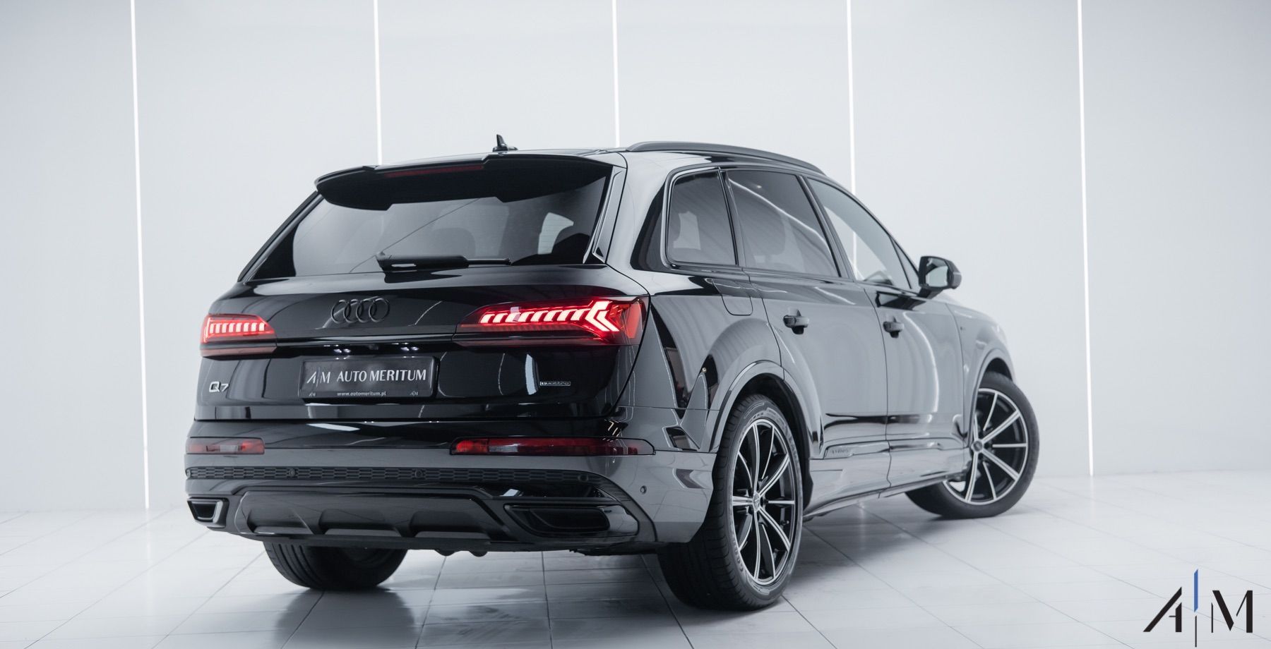 Audi Q7 Salon PL, S-Line, Matrix, Wentylowane fotele, Soft Close, FV23%