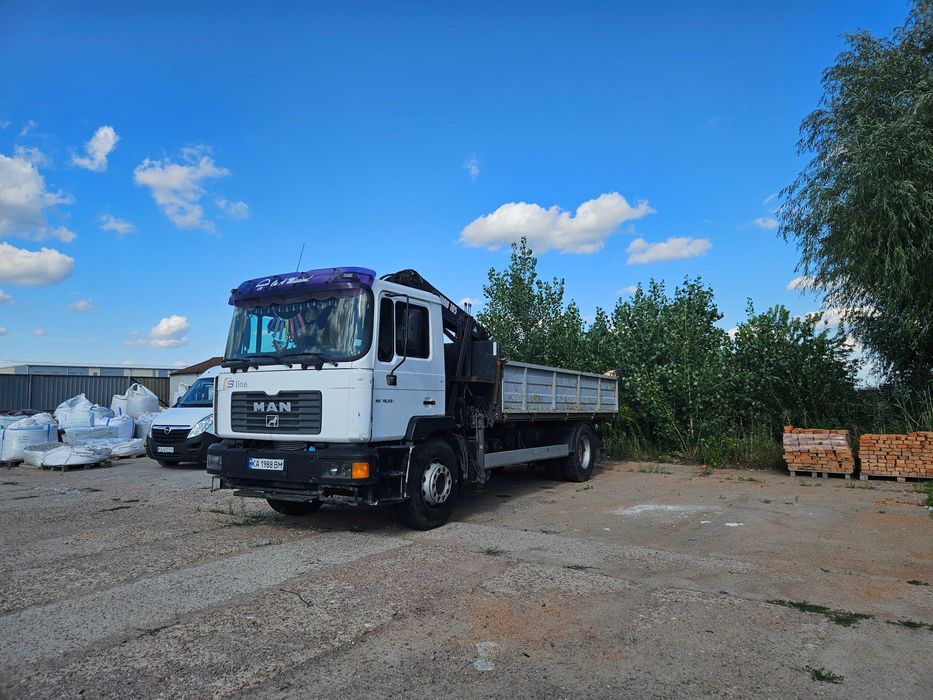 Послуги перевезення вантажів, доставка (вмонтовані крани-маніпулятори)