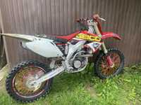 Honda crf 450 uszkodzna