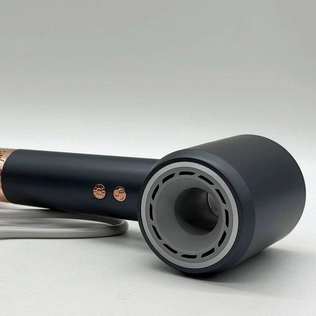 Фен для волосся Crownberg CB-2318 потужний 3000 Вт. Чорний мат