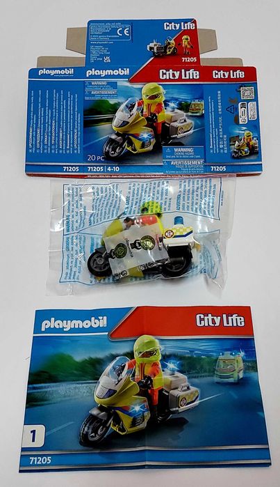 Playmobil 71205 City Life Motor ratunkowy.