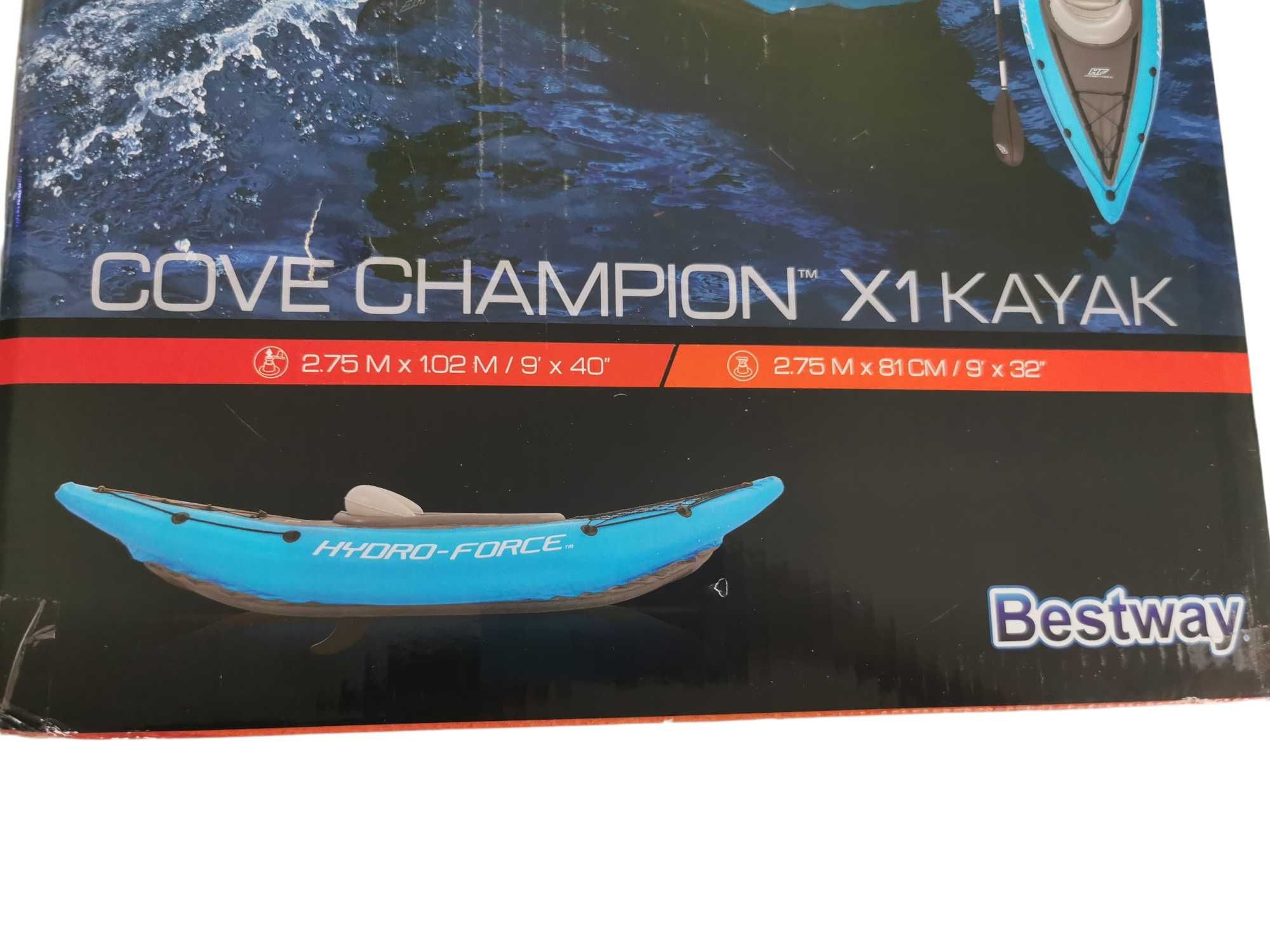 Nowy Kajak Cove Champion Bestway Pompka Wiosła 65115