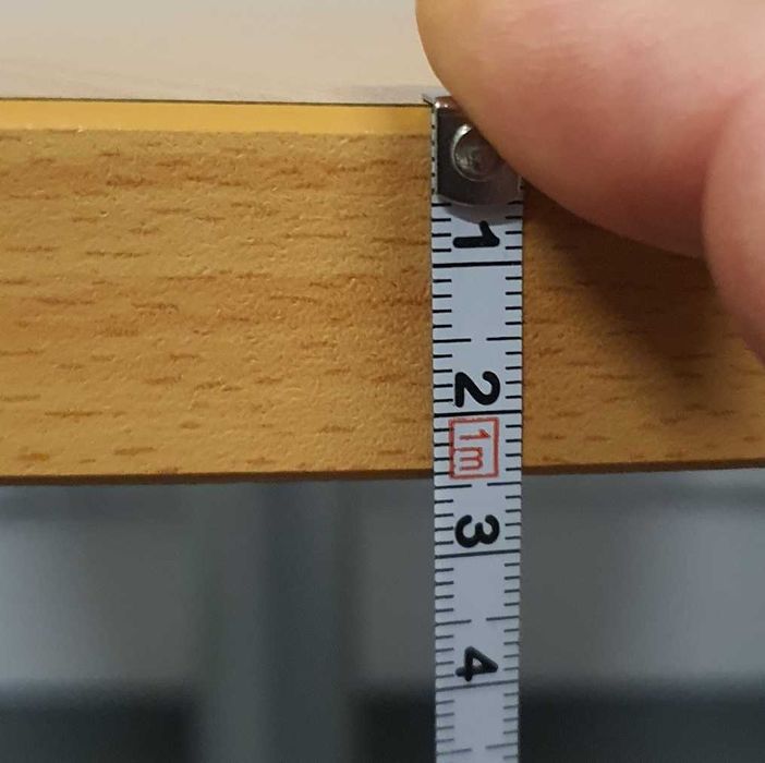 Stół okrągły 1m do biura, domu, na działkę, solidny stelaż, blat 24mm