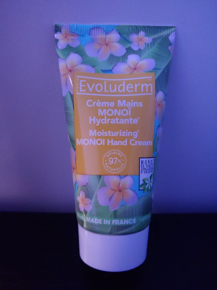 Conjunto Evoluderm Monoi gel duche + creme mãos + deo Byphasse
