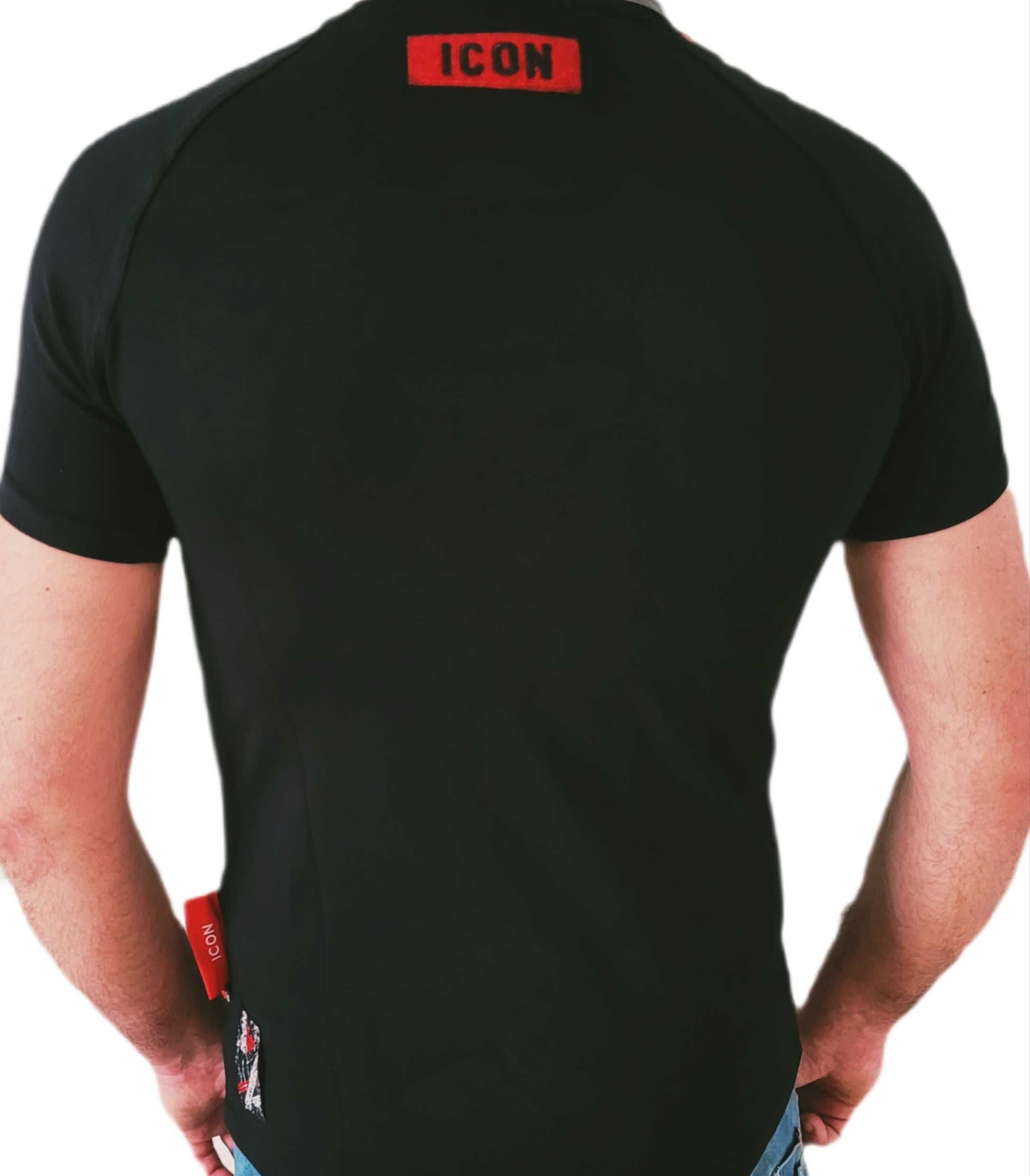 Koszulka t-shirt dsquared2 Icon Dsq2 czarna