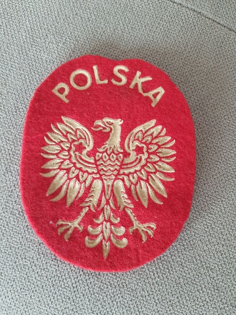 Naszywka Polska z misji zagranicznej ONZ PRL LWP