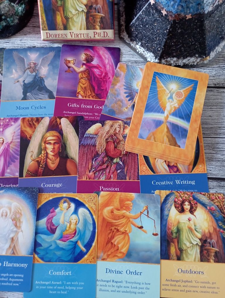Karty anielskie Doreen Virtue Unikat! Tarot Oracle Runy