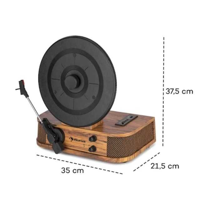 Gramofon Pionowy retro Verticalo SE Auna    G-150