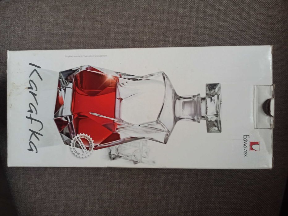 Karafka szklana Edwanex 0,75l