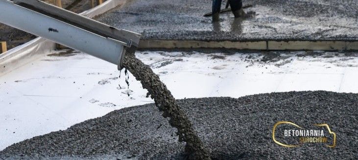 Beton towarowy wszystkich klas z pompą