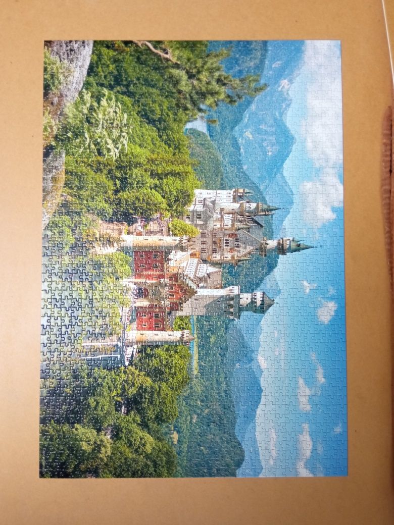 Puzzle 1500 zamek