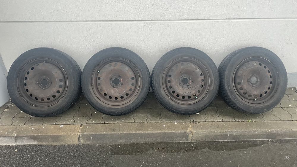 Koła / felgi r16 cali + opony zimowe Semperit 205 / 60 R16
