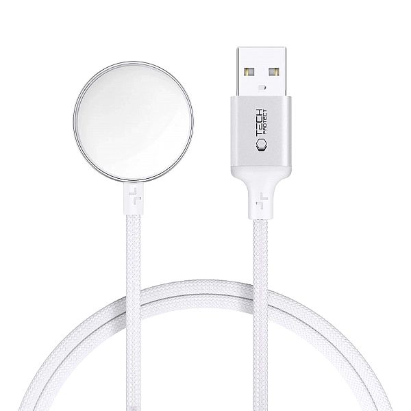 Ładowarka indukcyjna Tech-Protect UltraBoost USB-A do Apple Watch 1m -