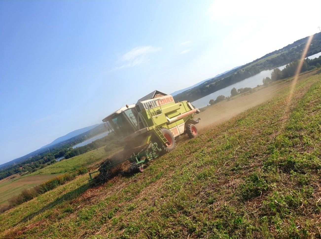 PILNE Claas mega II 208 kombajn zbozowy GPS 360 APS 350 118s dominator