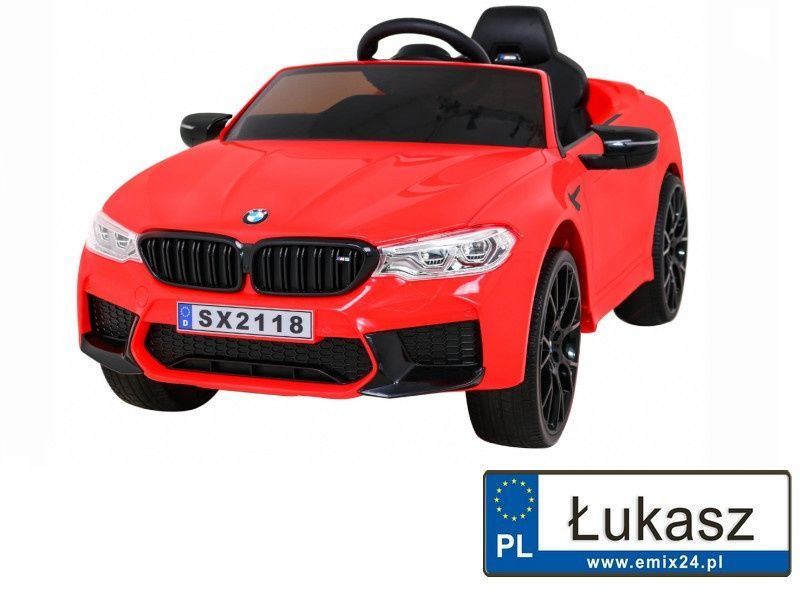 Pojazd Na Akumulator BMW M5 DRIFT Czerwony SX2118