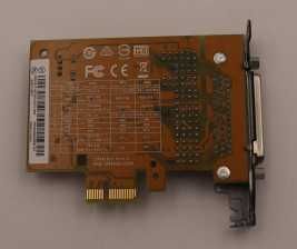 Lenovo Sunix Parallel card - DB9 x4 Port + cabos + Riser PCI-E 4x