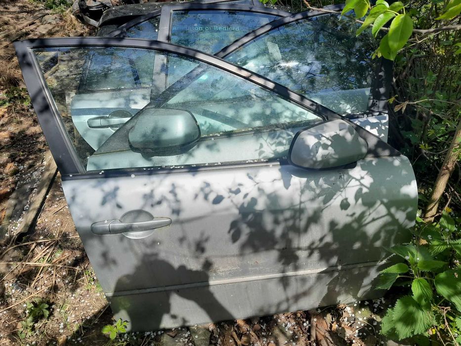 drzwi lusterko mazda 6 2005r sedan srebrne