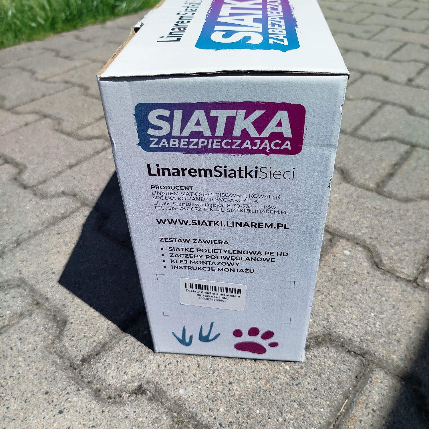 Siatka zabezpieczająca  6x3 na koty/ptaki