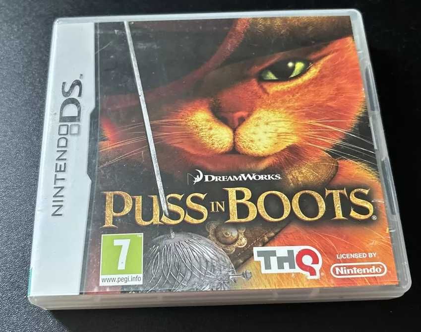 Puss in Boots (Nintendo DS) completo caixa e manual