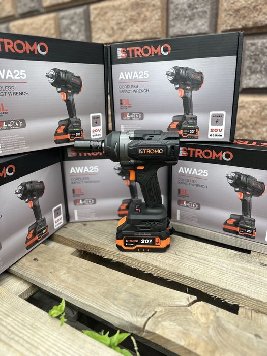 Акумуляторний гайковерт Stromo Awa 25 New