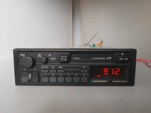 Zabytkowe radio Blaupunkt Freiburg SQR39 BMW e30 e31 e32 e34 e36