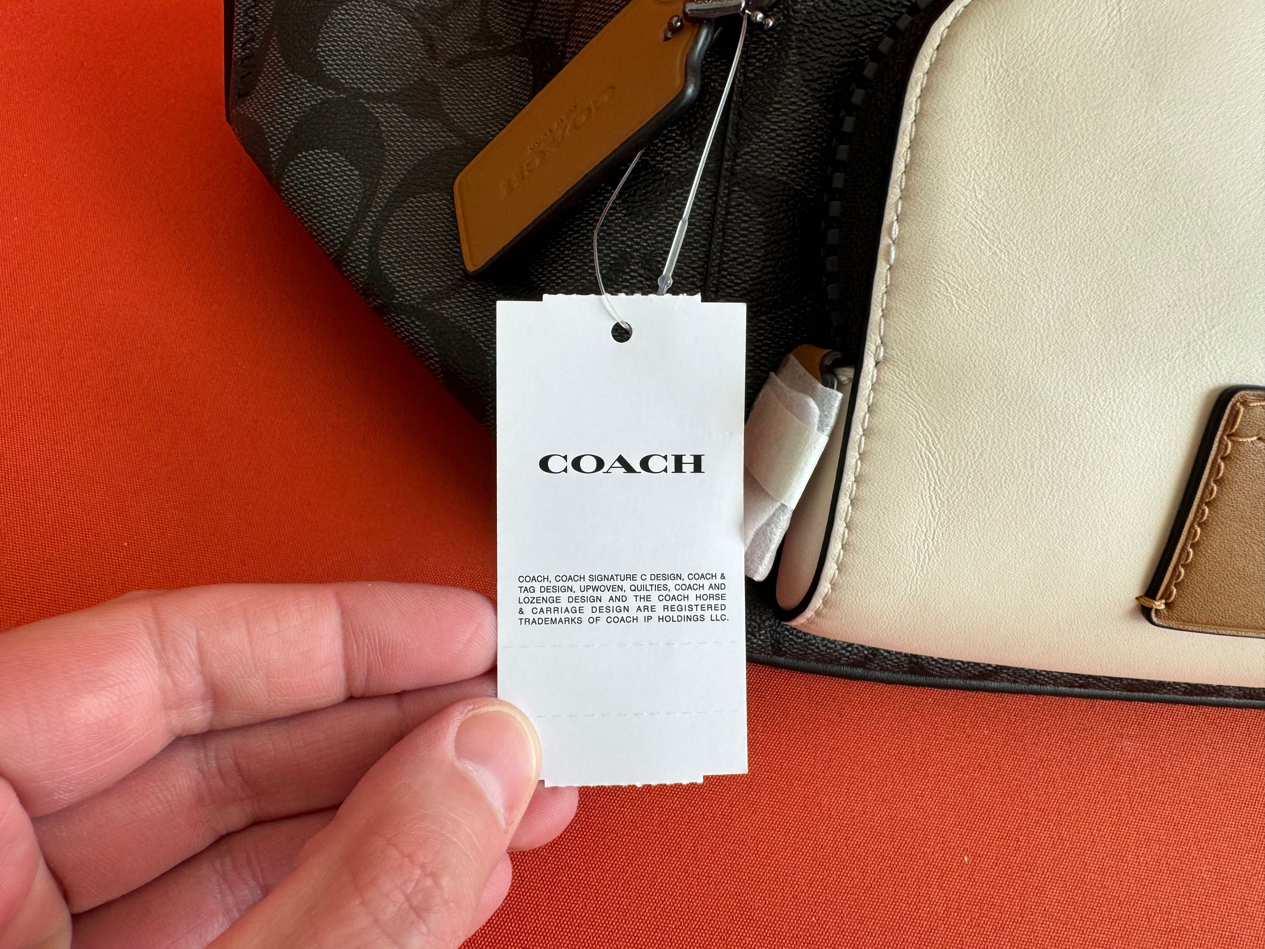 COACH Track Belt Bag мужская сумка через плечо на пояс бананка NEW