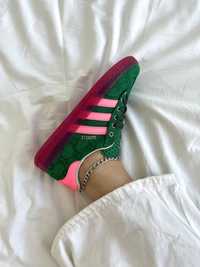 Buty Adidas Gazelle x Gucci Green/Pink