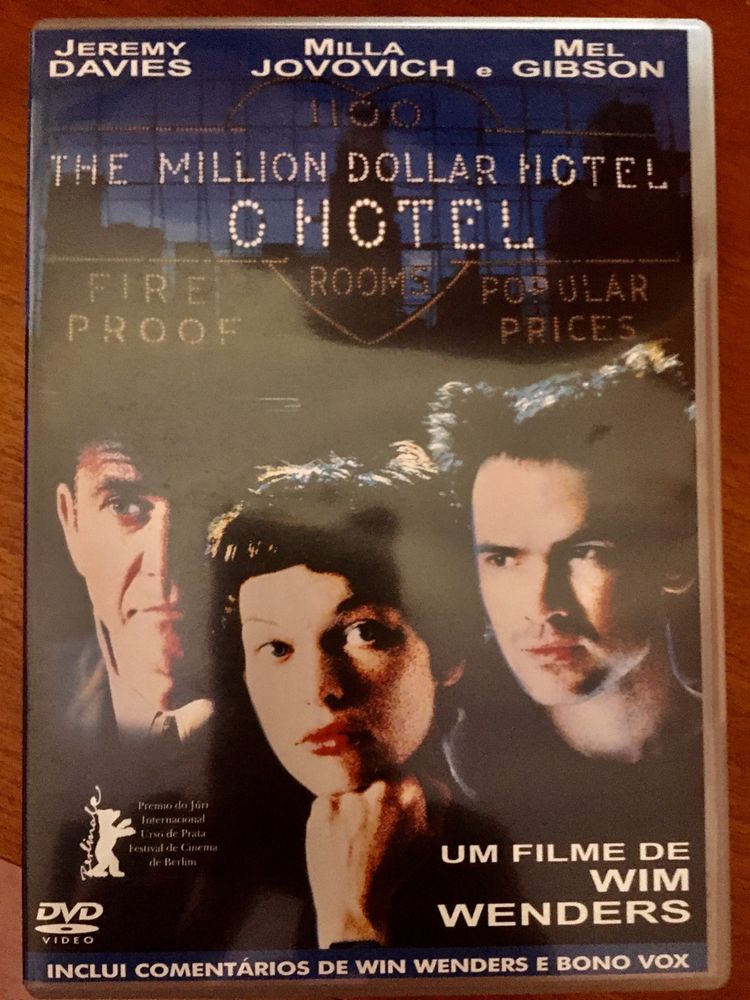Filme em DVD “the million dollar hotel” de wim wenders