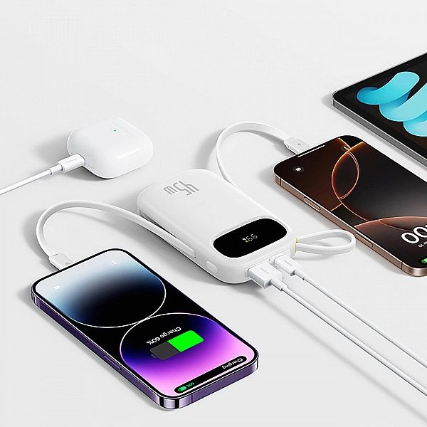 Powerbank Baseus EnerFill FC31/20000mAh 45W z wyświetlaczem cyfrowym i