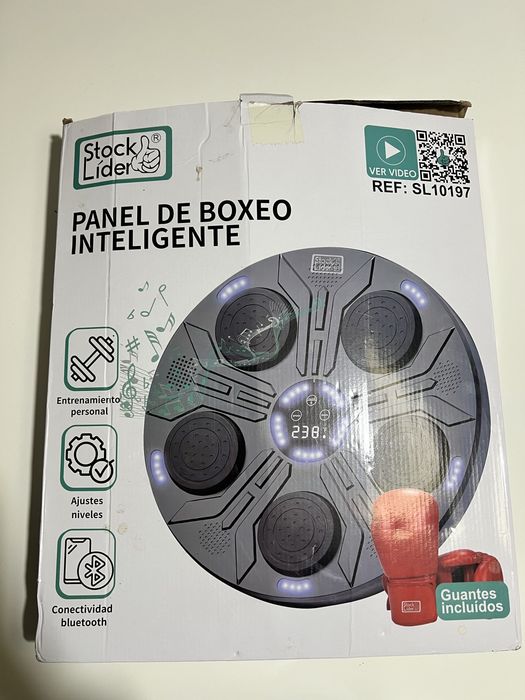 Painel de boxe inteligente com conexão bluetooth