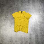 DAMSKA PREMIUM Koszulka Bawełna Skinny Polo Ralph Lauren Taliowana RL