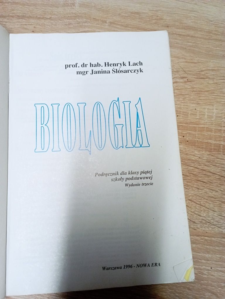 Biologia dla klasy 5 szkoły podstawowej, Lach