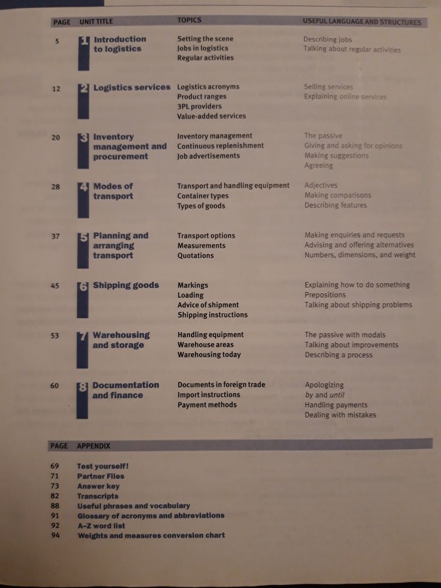 English for Logistics