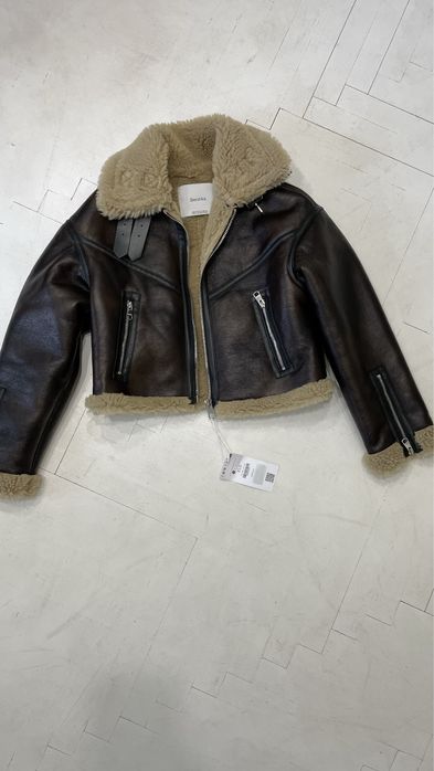 Нова жіноча дублянка дубленка дубльонка Bershka XS