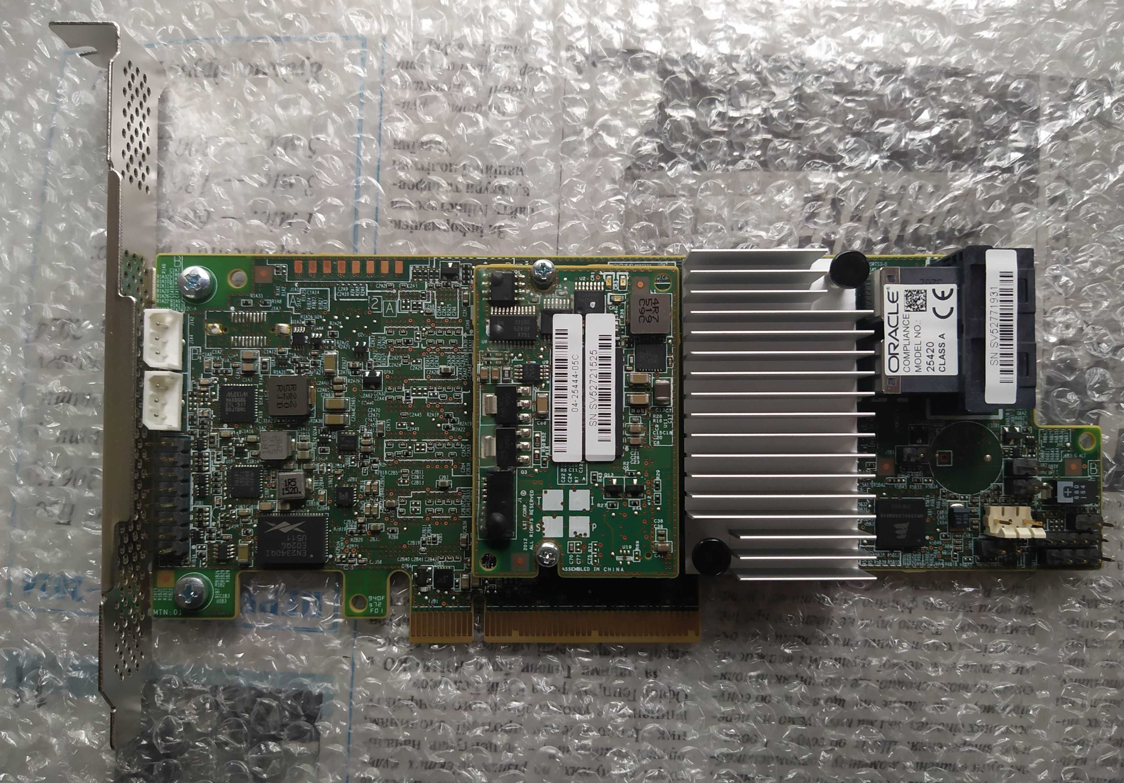 Контролер RAID 12GB LSI MegaRAID SAS 9361-8i 1GB 03-25420-09 Oracle