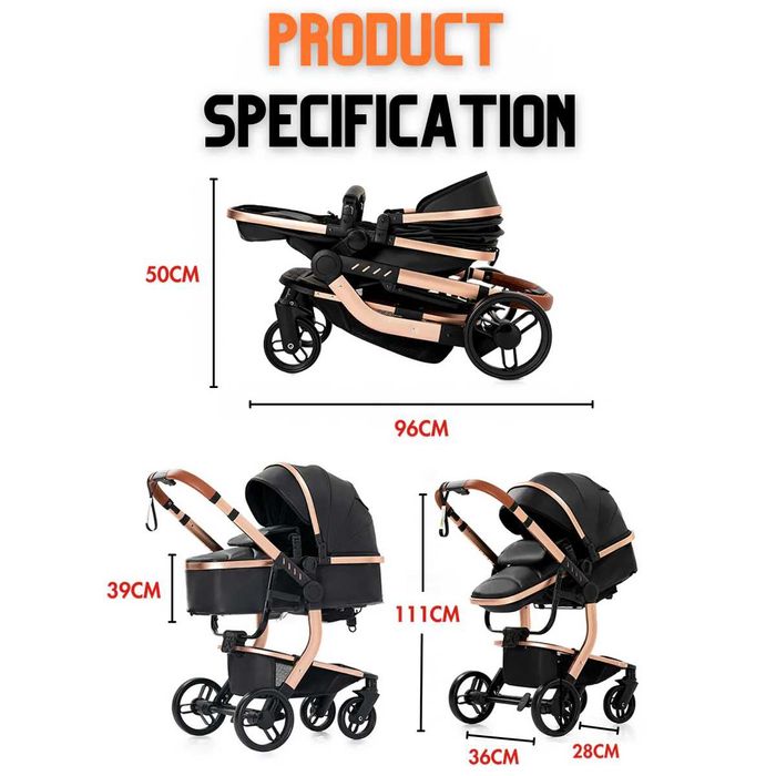 DMZ - Trio EVO - Preto/Dourado