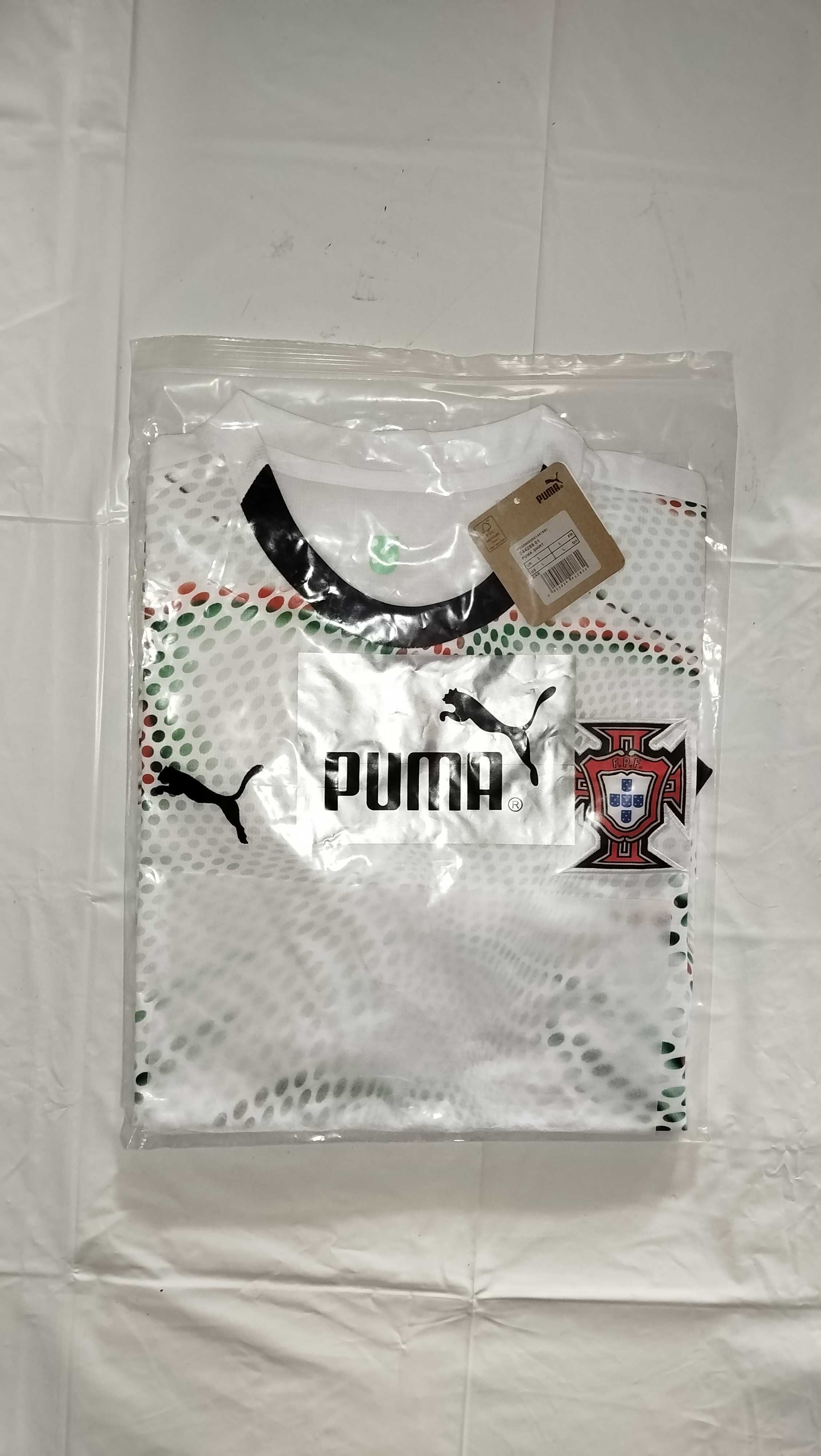 Camisola seleção nacional Portugal branca  Puma L