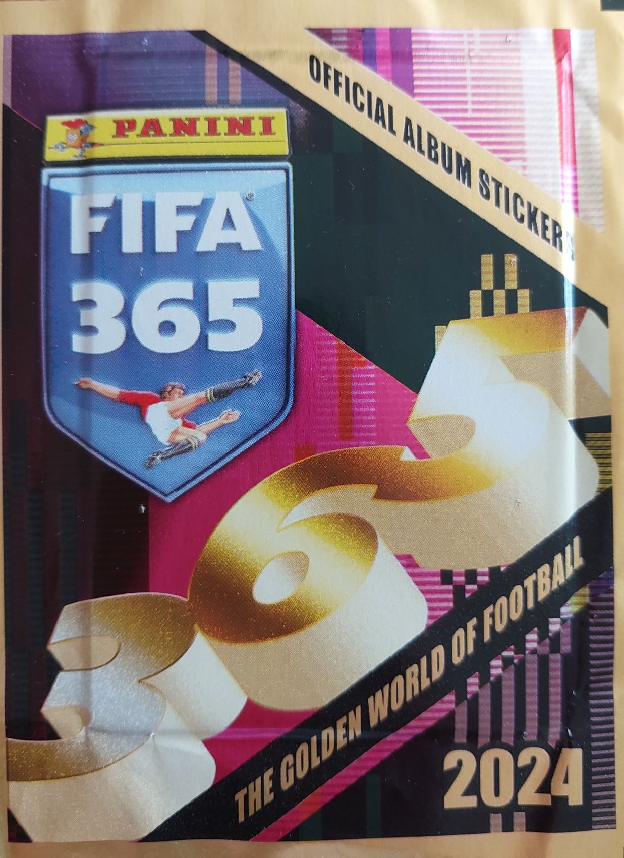 FIFA 365 naklejki + złote 2024 NOWE
