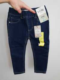 Jeansy rurki skinny nowe