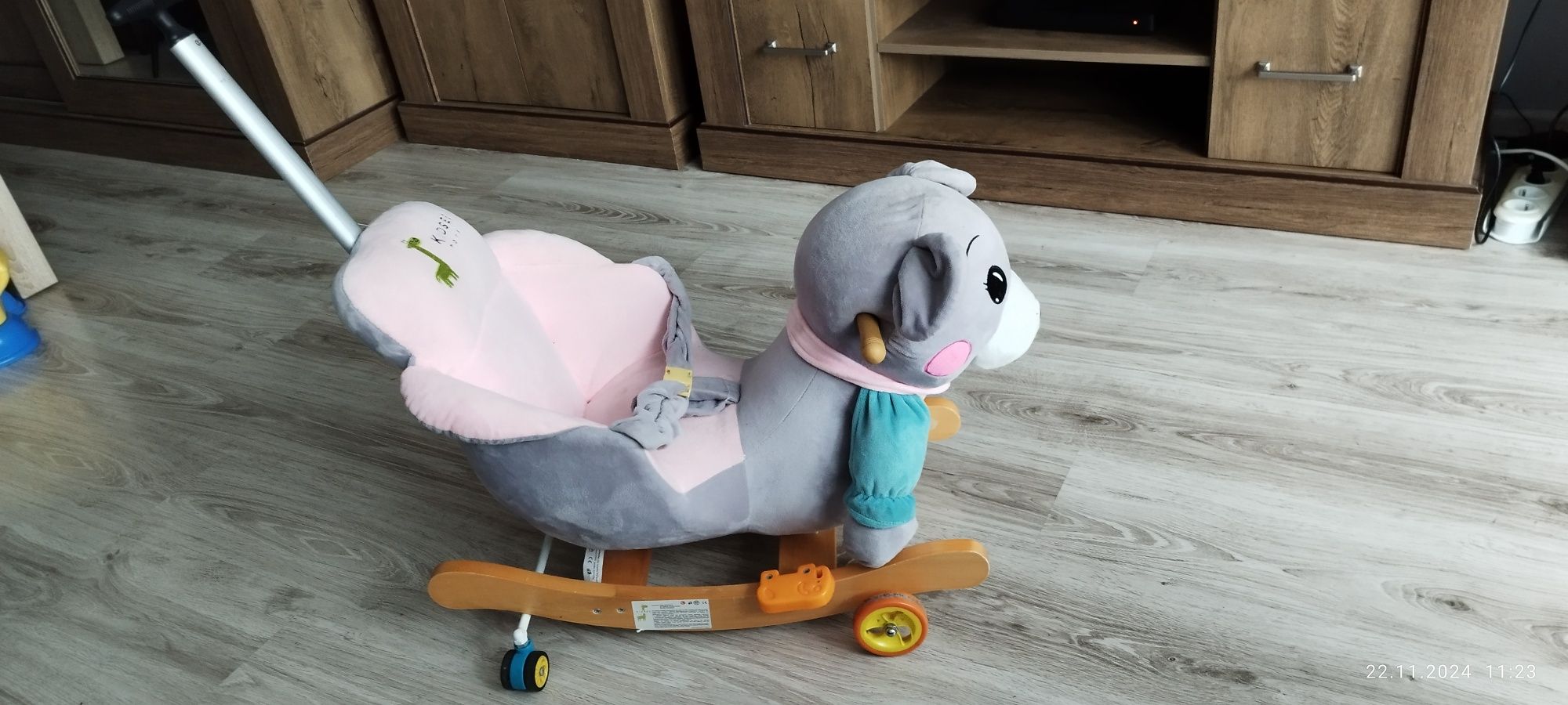 Mysz na biegunach jeździk pchacz Kidsee Toys