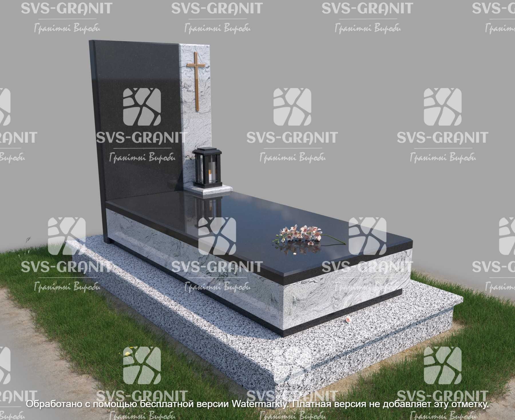Памятники з білого граніту / мармуру | SVS-GRANIT 2023