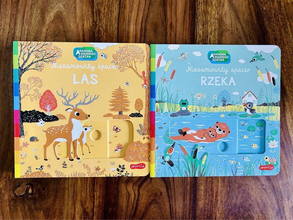 2x książka dla dzieci Las i Rzeka Harpers Kids Harpers