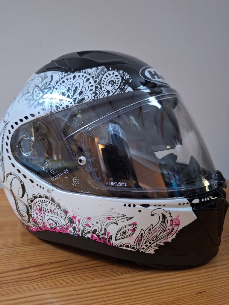 Kask motocyklowy HJC Varok różowy roz. S