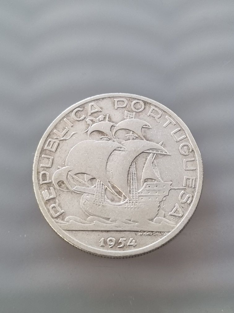 Lote moedas de prata 1954