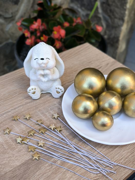 Фігурки з глазурі,цифри,напис буквами ,декор,льодяники