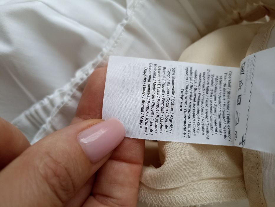 Spodnie kuloty białe damskie s.Oliver roz.L