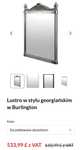 BURLINGTON lustro GEORGIANSKIE okazja cenowa